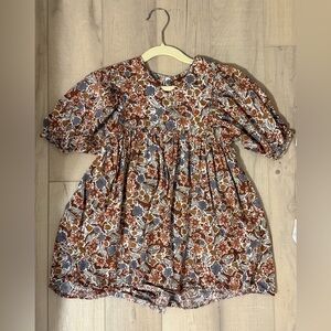 Rylee + Cru Floral Patterned Dress 4-5T